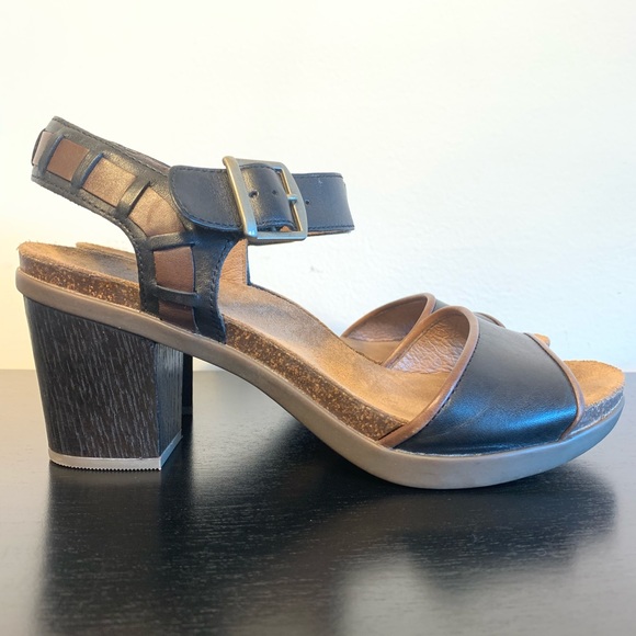 dansko low heel sandals